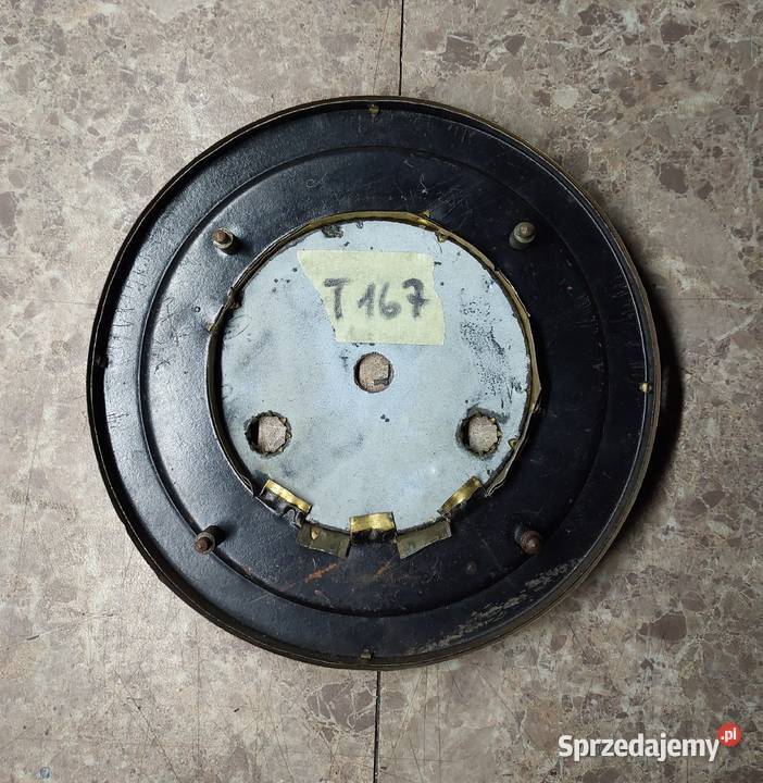 T167 Tarcza starego zegara ściennego Junghans Tczew