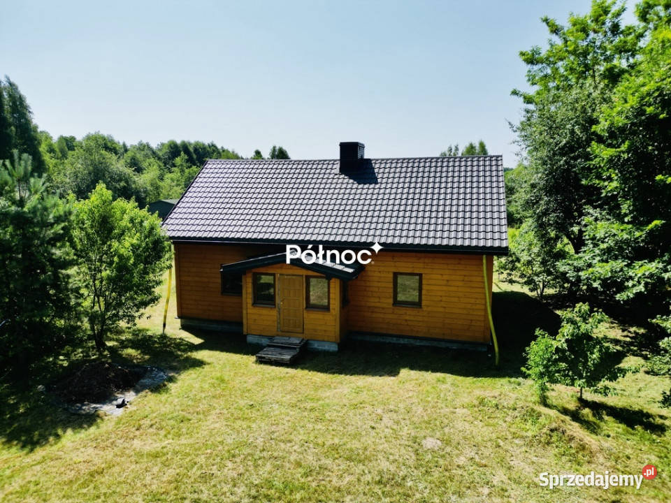 Urokliwy dom z działką lesie utwardzona Mszanna-Kolonia