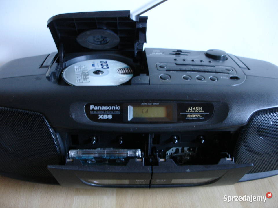 Radiomagnetofon PANASONIC RXDT401 Pozostałe lubuskie Zielona Góra