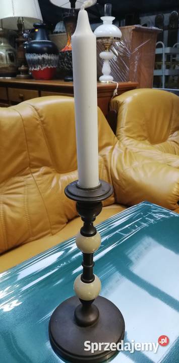 Świeczniki świeca świecznik stylowy stary z Garwolin sprzedam