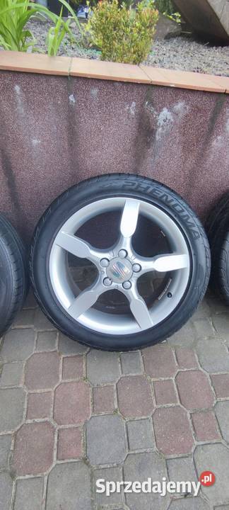 Oryginalne Alufelgi Seat 17 7j ET 54 opony Mrągowo