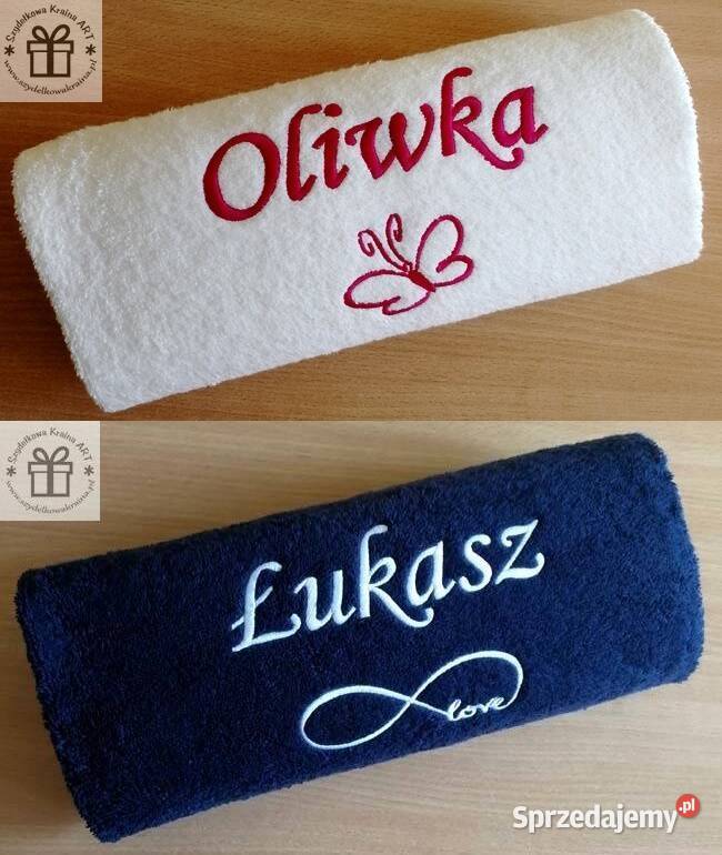 Prezent WNUCZKI WNUKA urodziny święta RĘCZNIK z Toruń