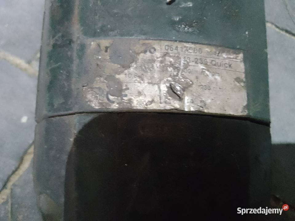 Szlifierka kątowa Metabo 230 quick duzay Szlifierki kątowe Kleszczów sprzedam