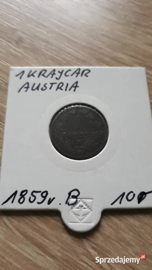1 Krajcar Austria 1859 r