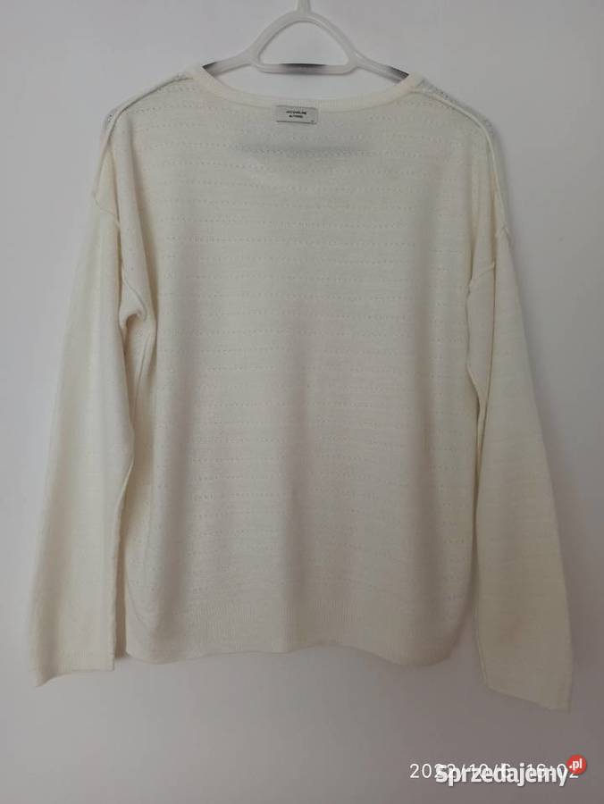Sweter w kolorze ecru rozmiar ML Rozmiar 38(M) Radzyń Podlaski