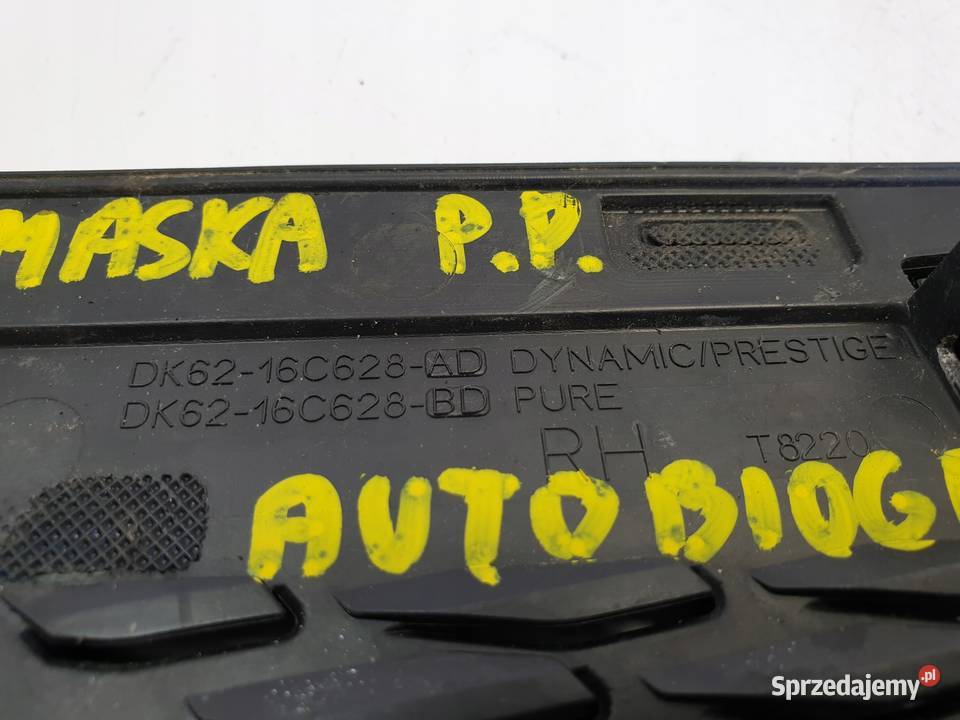 Range Rover II L494 KRATKA PRZEDNIEJ MASKI przód