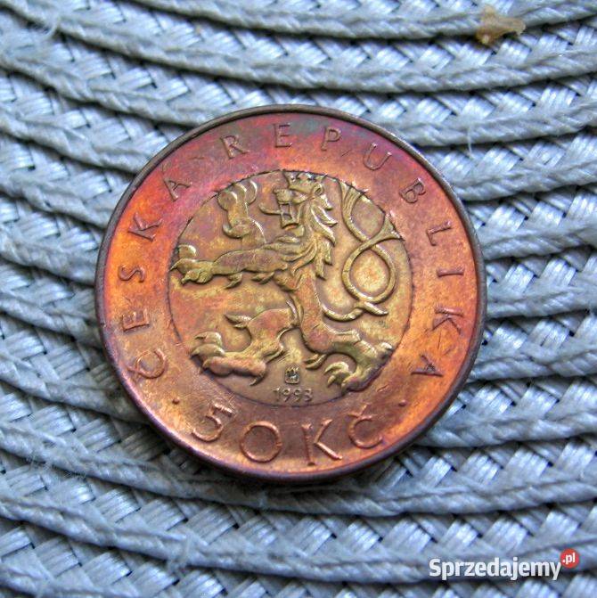 Czechy 50 Koron 1993r Most Karola Kalisz