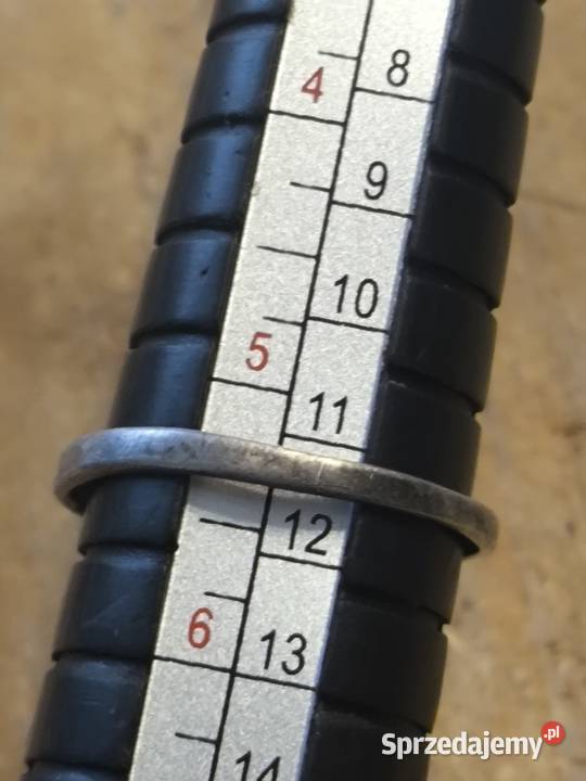 srebrny pierścionek muszla Avalone Vintage Mysłowice