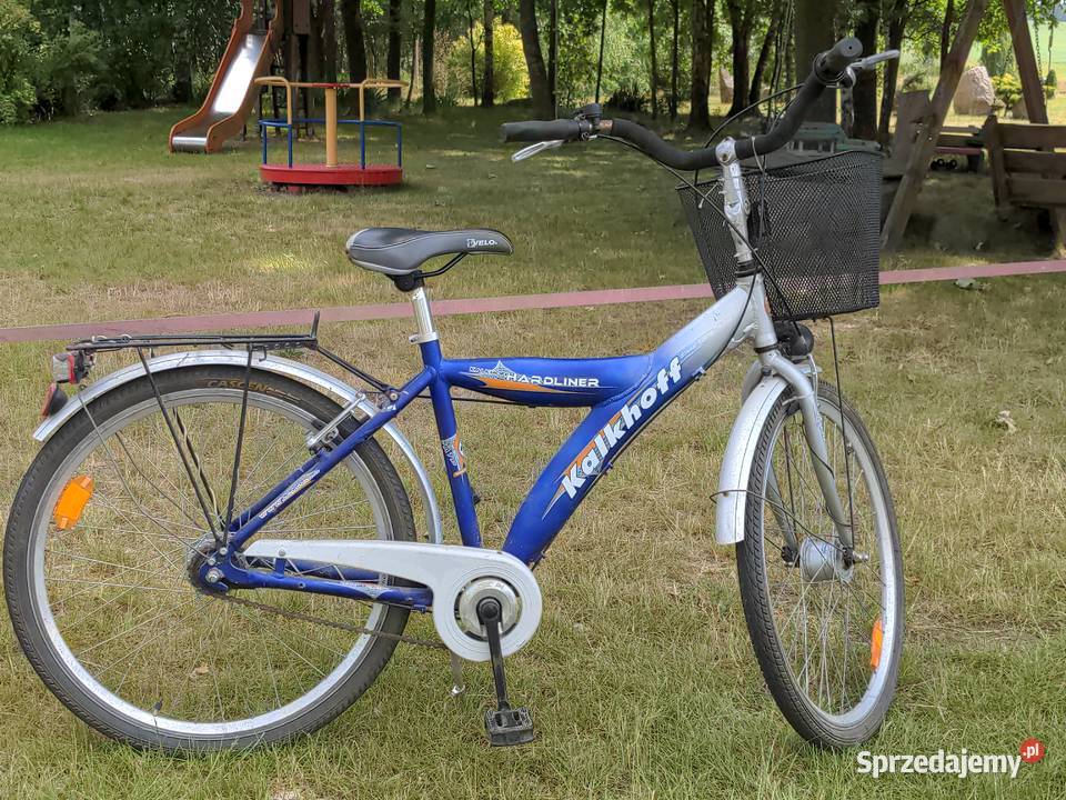 Rower Kalkhoff 7 biegów piasta dynamo piasta Wólka Brzózka