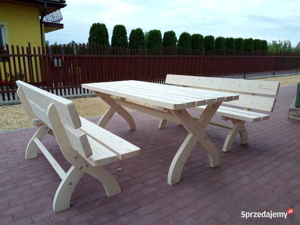 Zestaw ogrodowy na tarasy altany knajpy itp Nysa