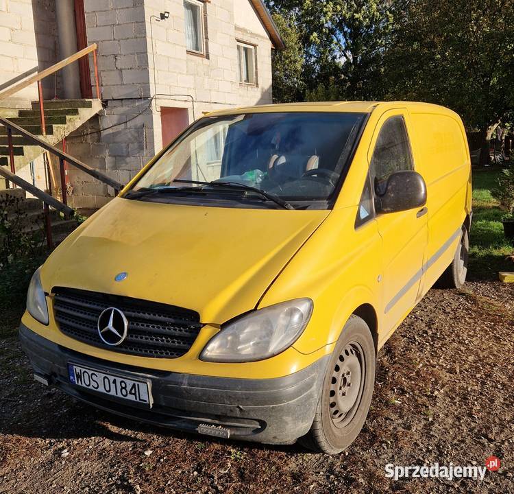 Syndyk sprzeda MercedesBenz Vito 109 CDI 2007 r diesel mazowieckie Budki