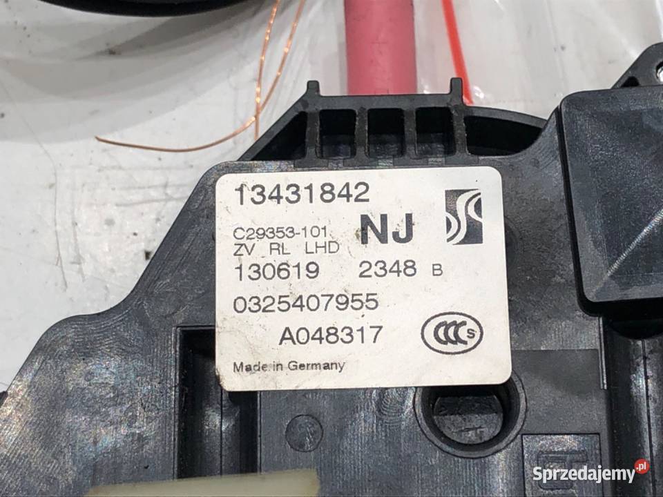 ZAMEK DRZWI LEWY TYŁ OPEL CORSA E Hatchback podkarpackie