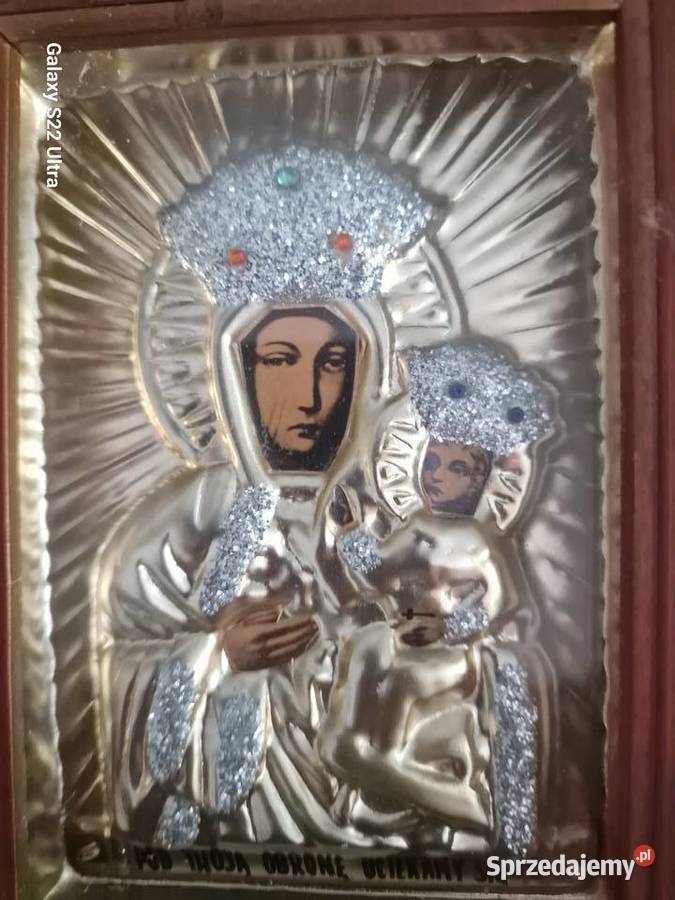 Obrazek Matka Boska Częstochowska Obrazki i obrazy łódzkie Skierniewice sprzedam