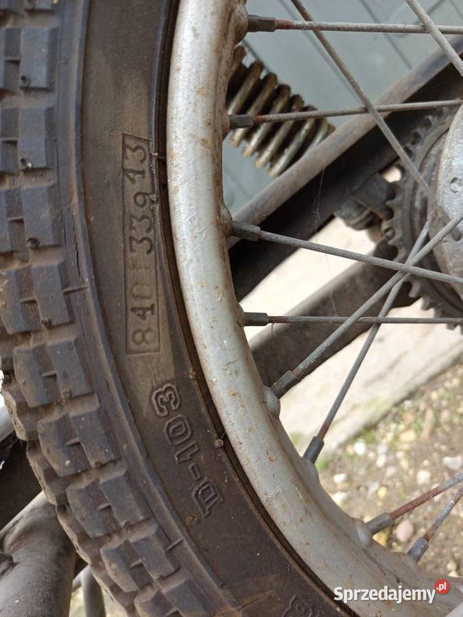 Wsk 175 rama błotniki zbiornik przód Dzietrzniki