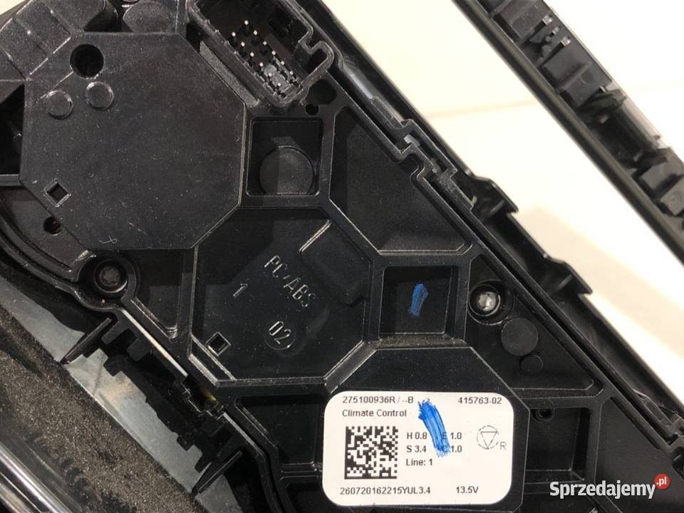 PANEL STEROWANIA NAWIEWU RENAULT CLIO V