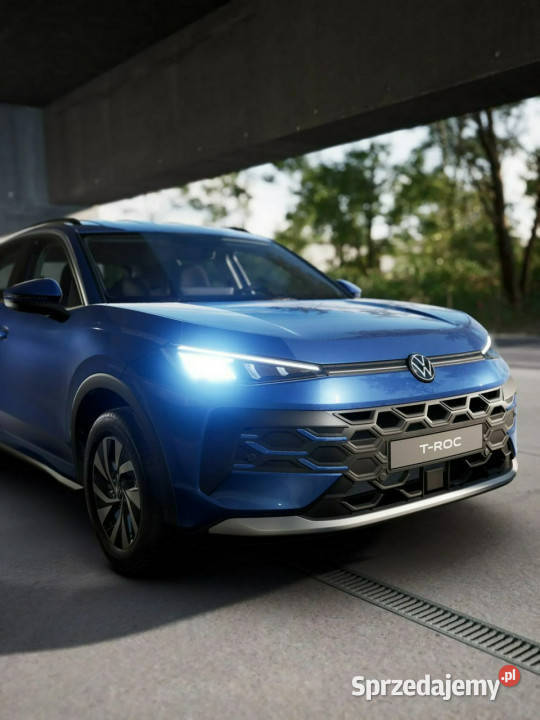 Volkswagen TRoc Wersja Life 15 eTSI 150 DSG czujnik parkowania Łódź