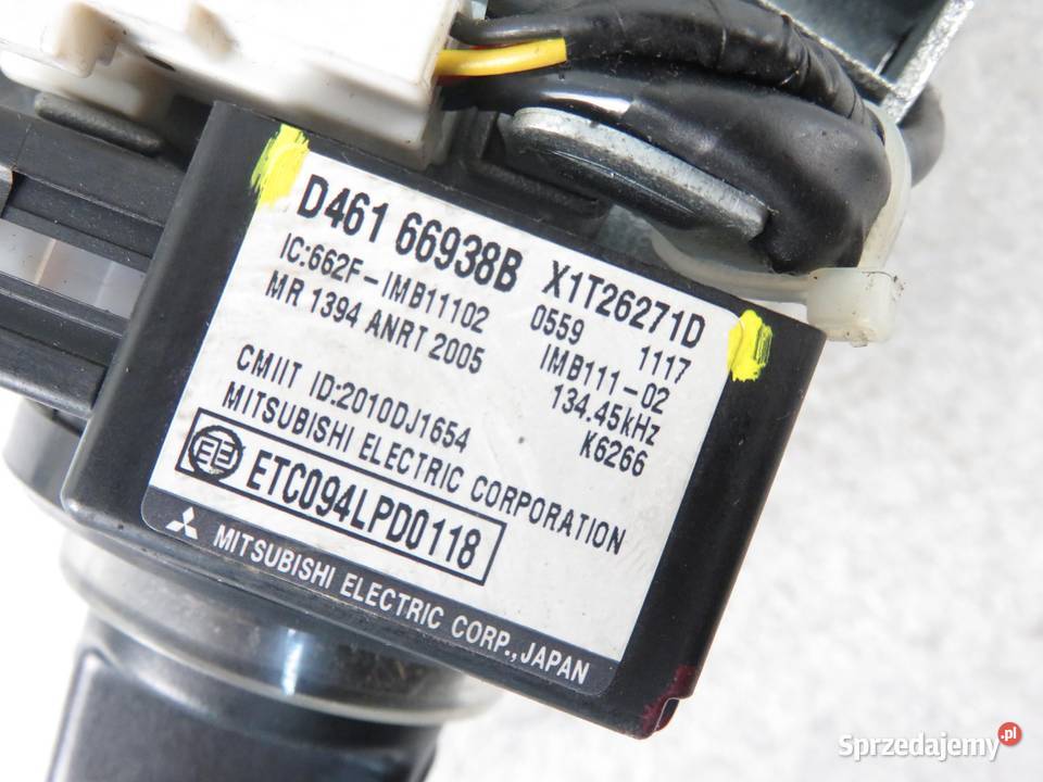 STACYJKA WKŁADKI MAZDA CX7 D46166938B X1T26271D