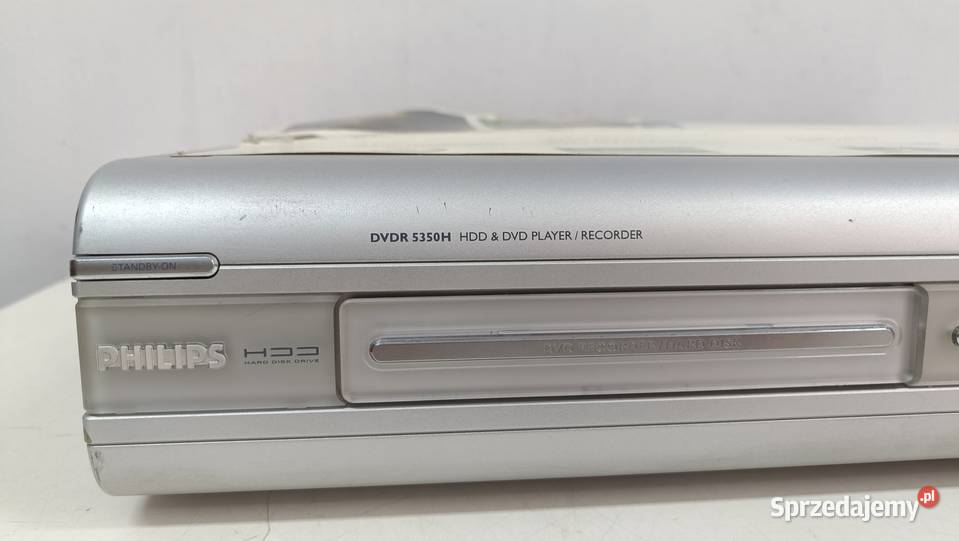 PHILIPS DVDR5350H nagrywarka bez pilota