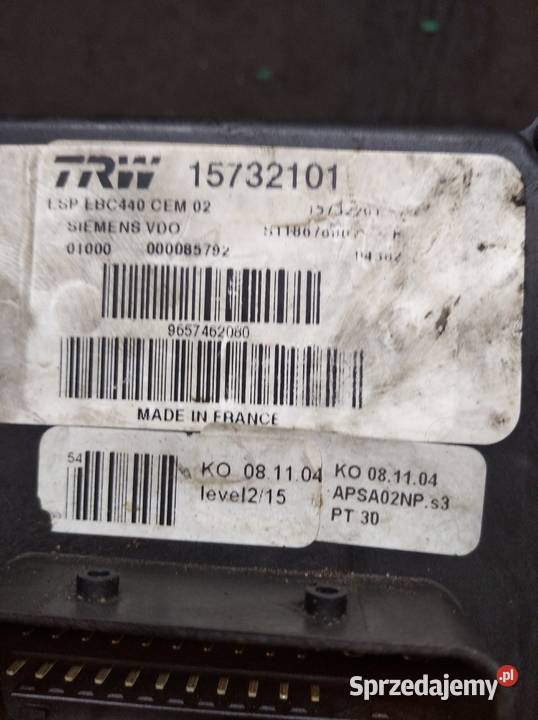 Peugeot 407 pompa abs Swarzędz sprzedam