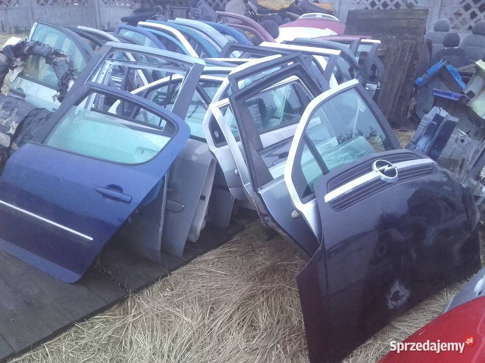 Hurtowo 300 sztuk drzwi Fiat Opel Renault Rover części blacharskie Łódź