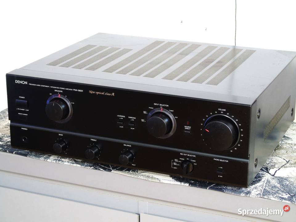 Wzmacniacz Denon PMA980 świetne stereo DOSTAWA Wzmacniacze i pokrewne Jasło sprzedam
