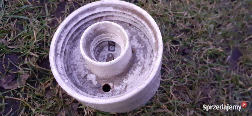 Plafonlampa naściennakorpus i kloszVintage Tuszkowo