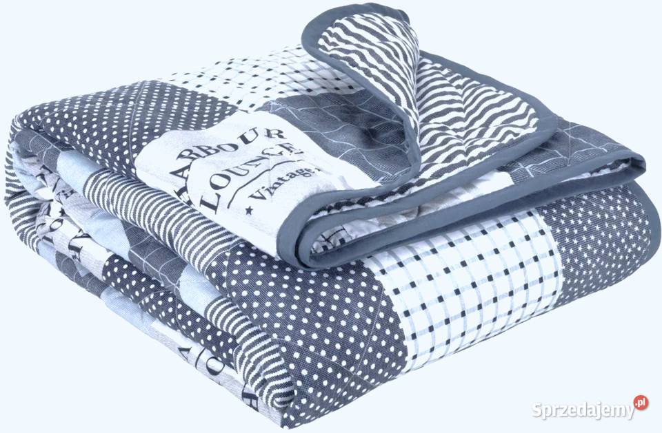 Narzuta na łóżko w stylu marynistycznym Rozmiar 140x200 Gdańsk sprzedam