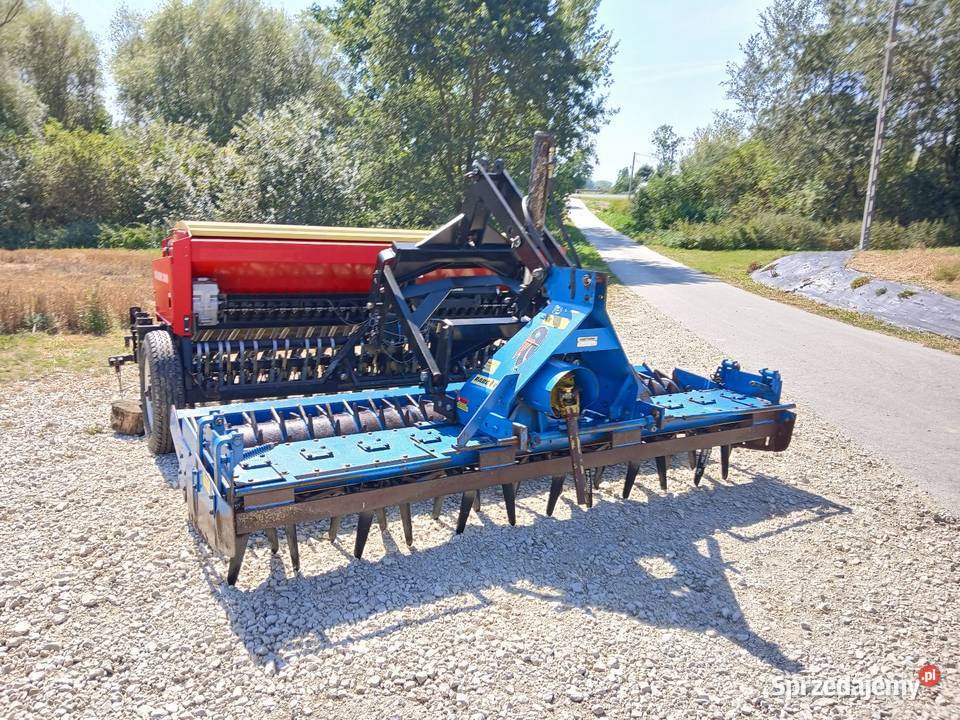 Zestaw uprawowo siewny Brona wirowa Rabewerk 3 m Rabe świętokrzyskie