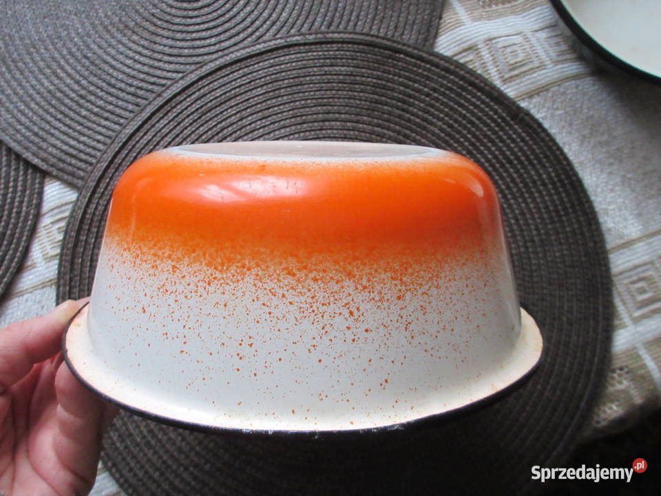 Metalowe miseczki z wzorami Akcesoria kuchenne wielkopolskie Słupca sprzedam