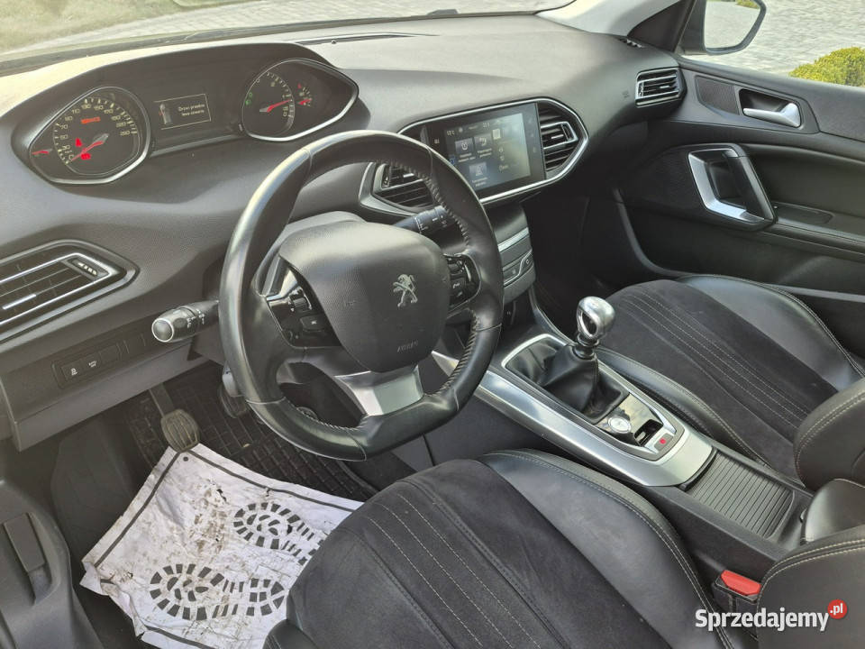 Peugeot 308 16 hdi full led kamera alcantara Drelów