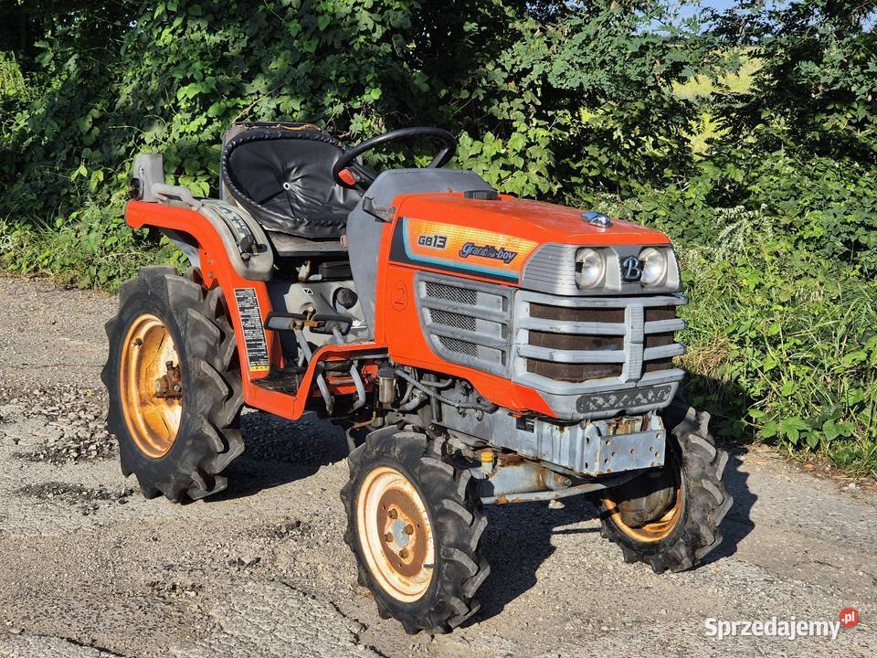 Traktorek traktor KUBOTA GB13D 13 44 Małuszyn sprzedam
