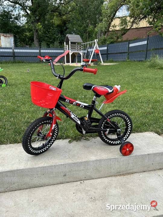 Rowerek 12 speed sport niebieski zielony Szczecin