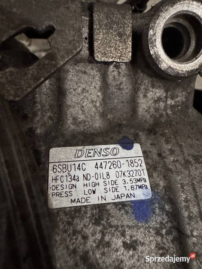 SPRĘŻARKA KOMPRESOR KLIMATYZACJI 6987862 BMW X1 osobowe Olsztyn