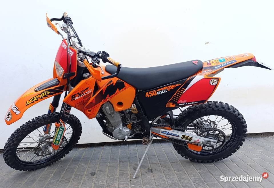 KTM EXC 450 gotowa do latania crossówka 2006 Ostrołęka