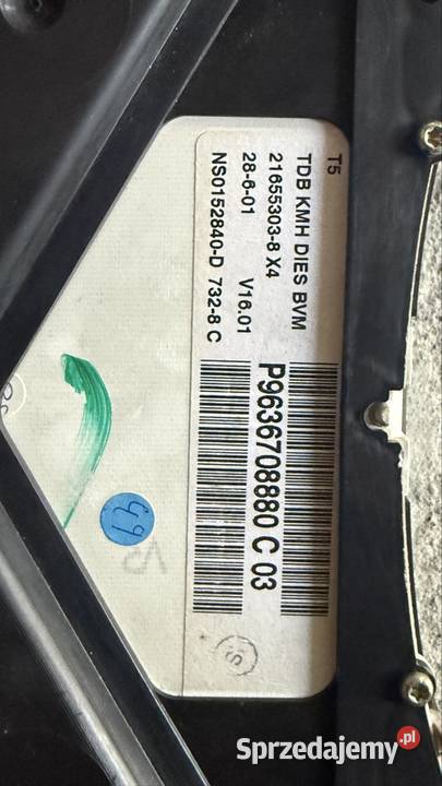Licznik Zegary Peugeot 307 20 14 HDi Diesel EU Nowy Sącz