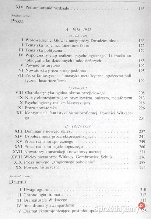 Literatura Dwudziestolecia Jerzy Kwiatkowski Pozostałe Chełm