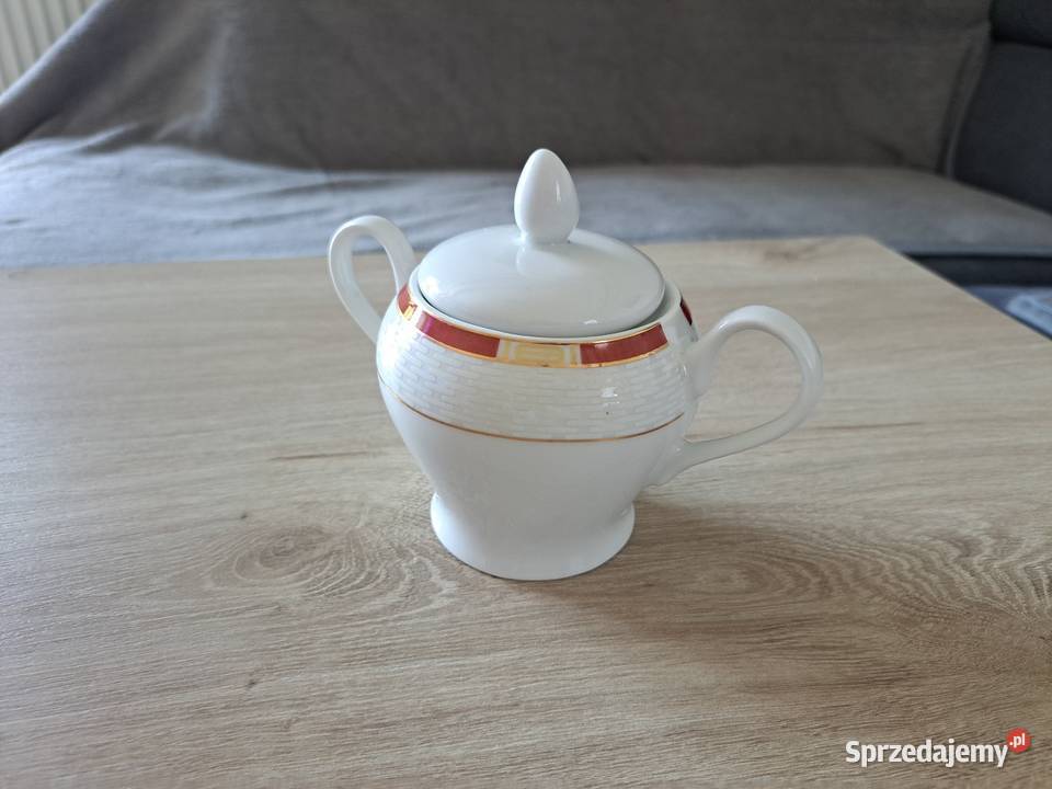 Cukierniczka porcelanowa z czasów PRLu WAZA Cukiernice Radom sprzedam