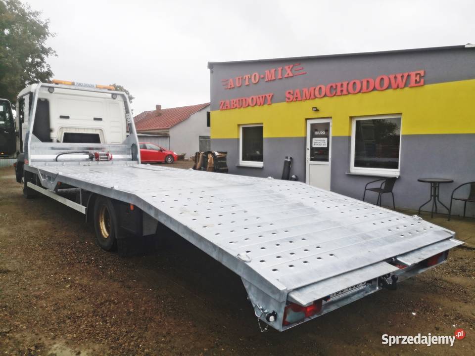 MAN MERCEDES autolaweta DMC 1518T najazd Autolawety Strachosław