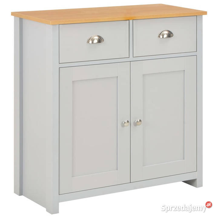Szafka szara 79 x 35 x 81 WM283742 Warszawa