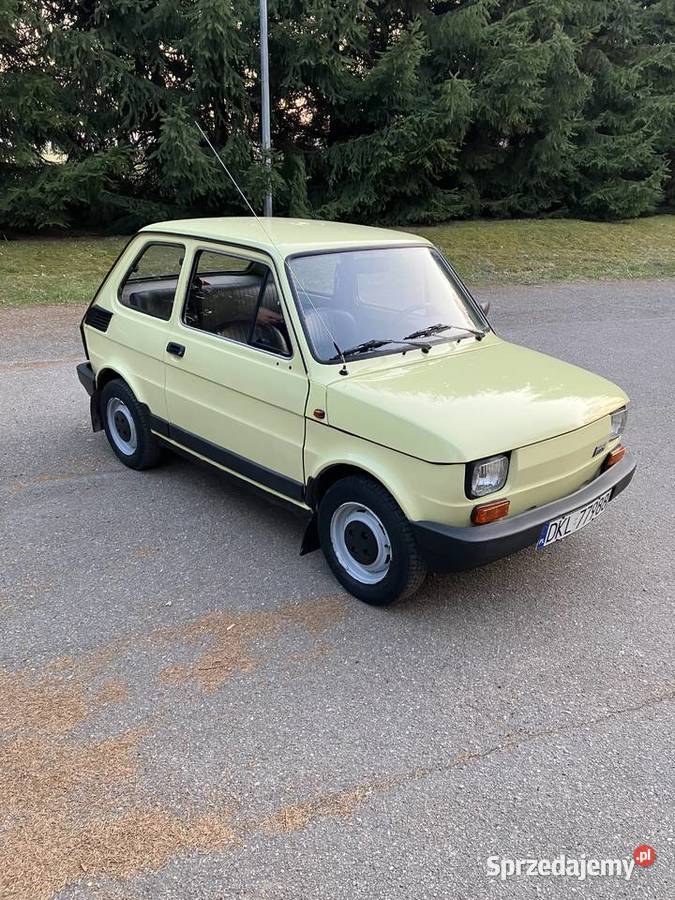 Fiat 126p oryginalny 39 bezwypadkowy 1990 nieuszkodzony dolnośląskie Kłodzko