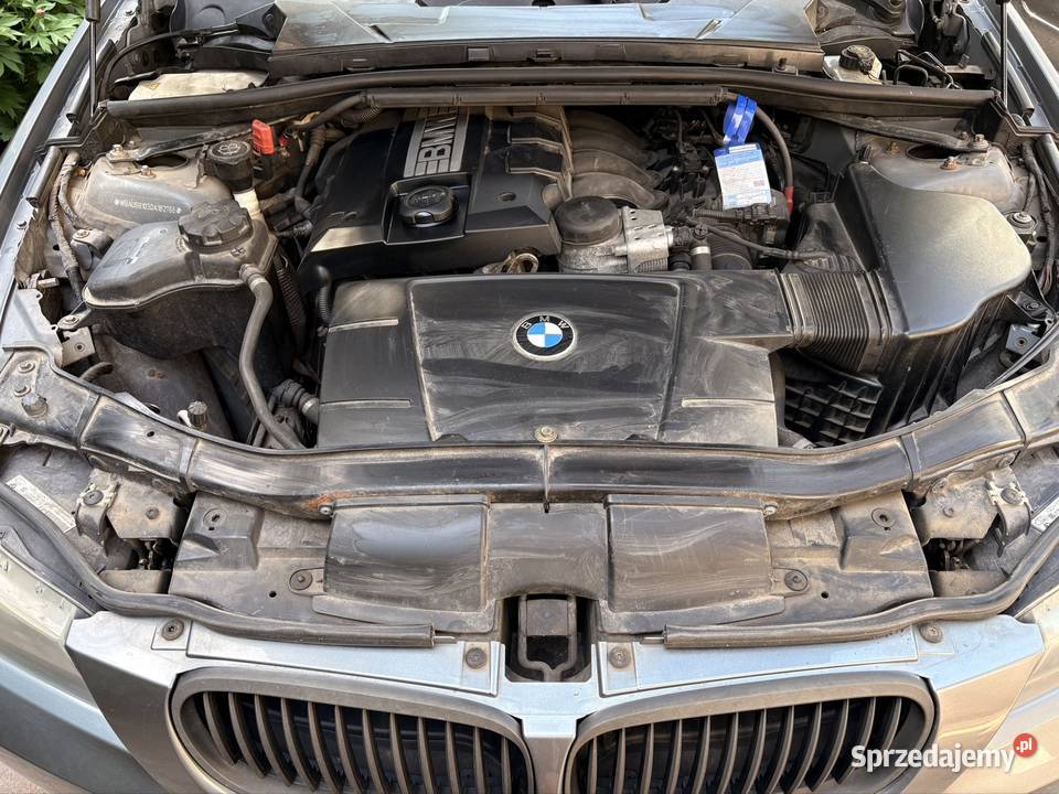 BMW seria 3 e91 2009r LCI 20l 170 manual szary mazowieckie Warszawa