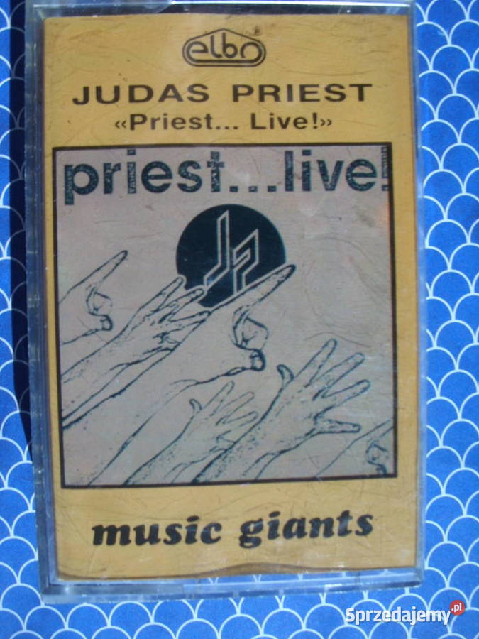Kasety JUDAS PRIESTPRIESTLIVE 1987 dolnośląskie