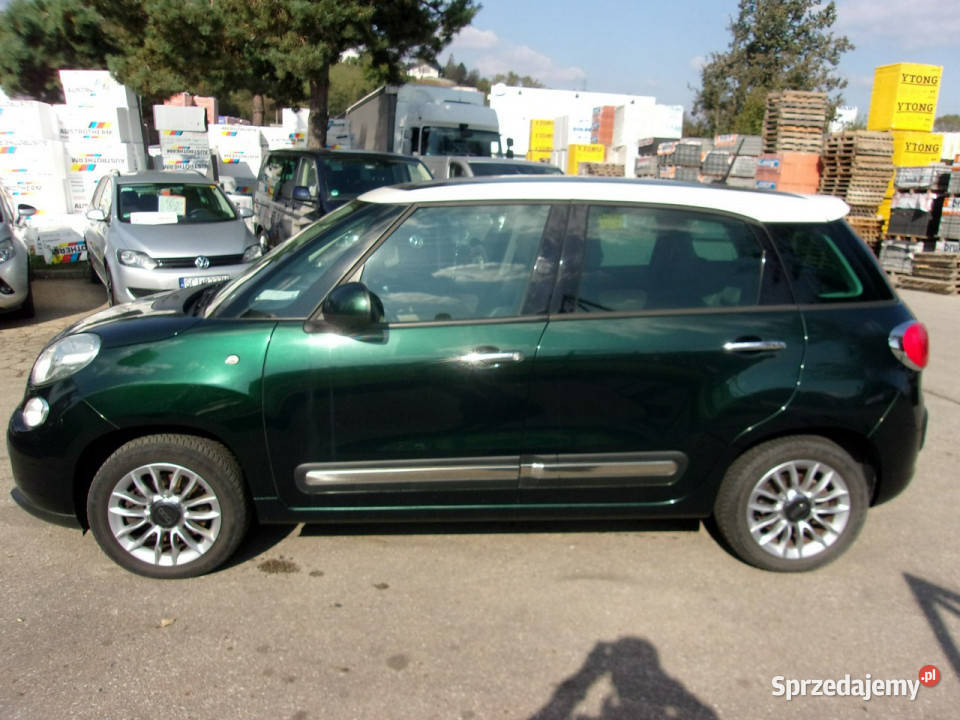 Fiat 500L L 14 Turbo Lounge Klimatronic 2stref 2 zielony śląskie Cieszyn sprzedam