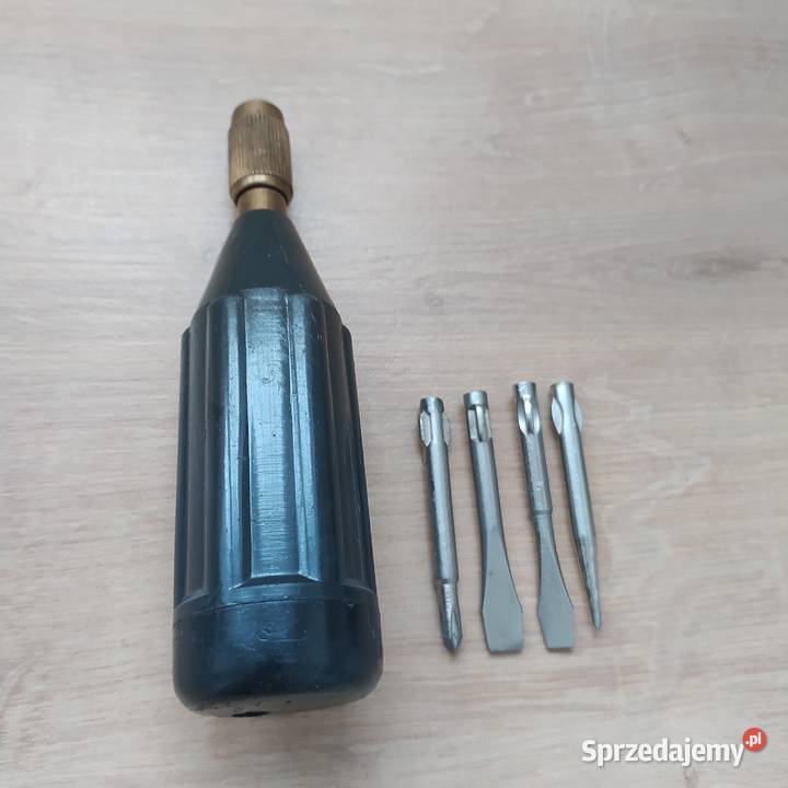 Wkrętaki z wymiennymi końcówkami PRL Śrubokręty i wkrętaki Warszawa