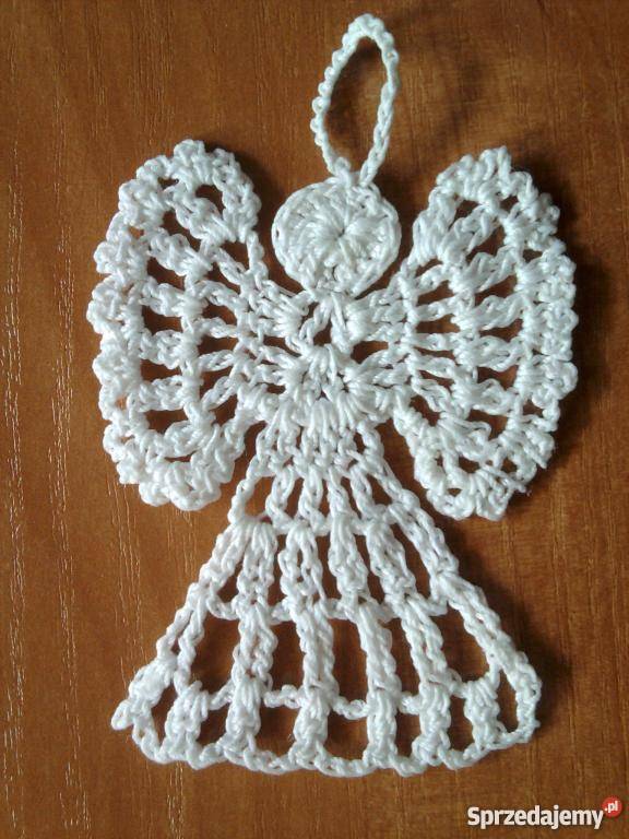 Aniołki szydełkowe Rękodzieło sprzedam