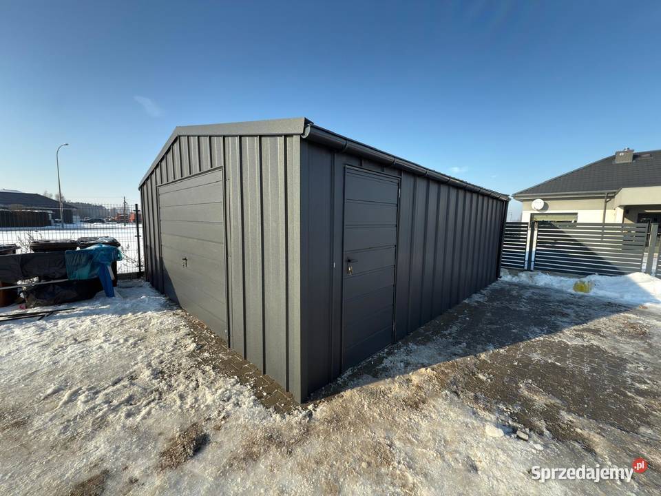 Garaż blaszany ocynk 5x6 producent 6x6 3x5 4x5 Wrocław