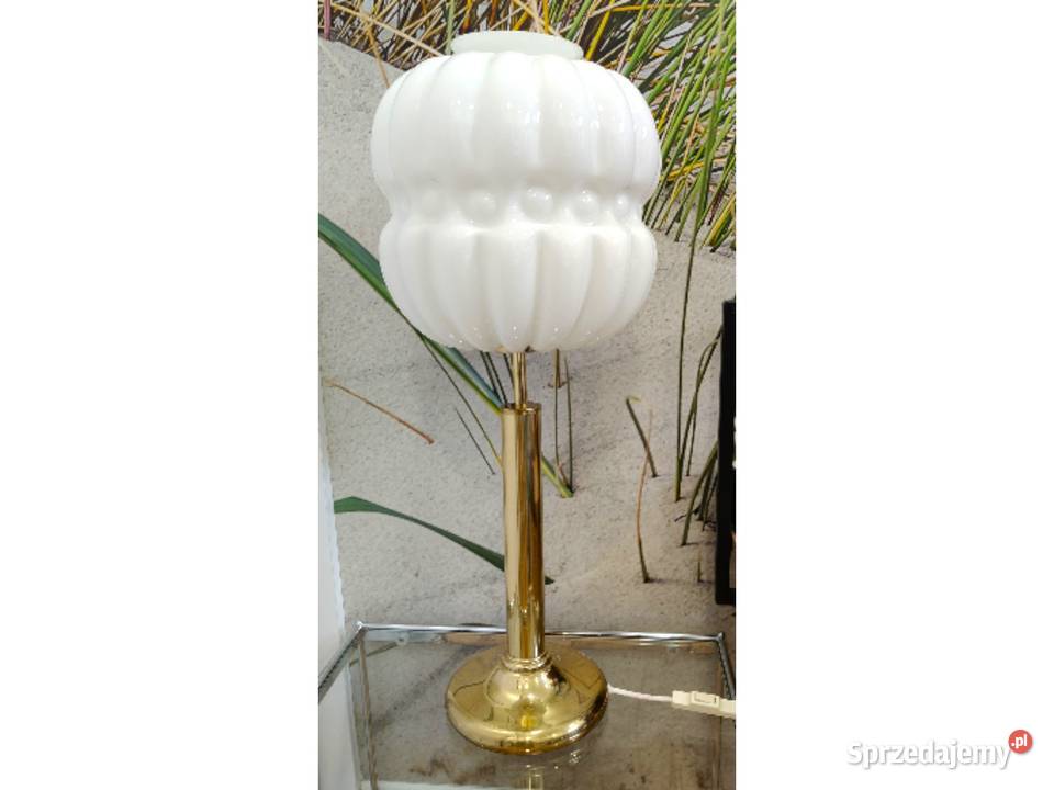 Lampa stołowa Art Deco lata 60 vintage pop art Oświetlenie Kalisz