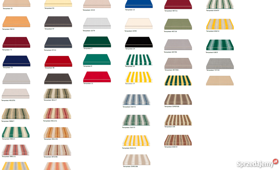 Markiza tarasowa balkonowa tempotest montaż dolnośląskie Wrocław