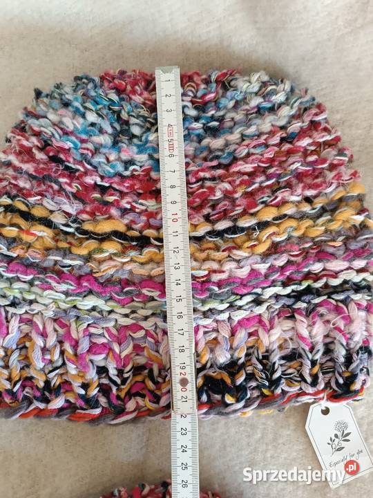 Czapka zimowa handmade Uniseks Galanteria i dodatki Otwock