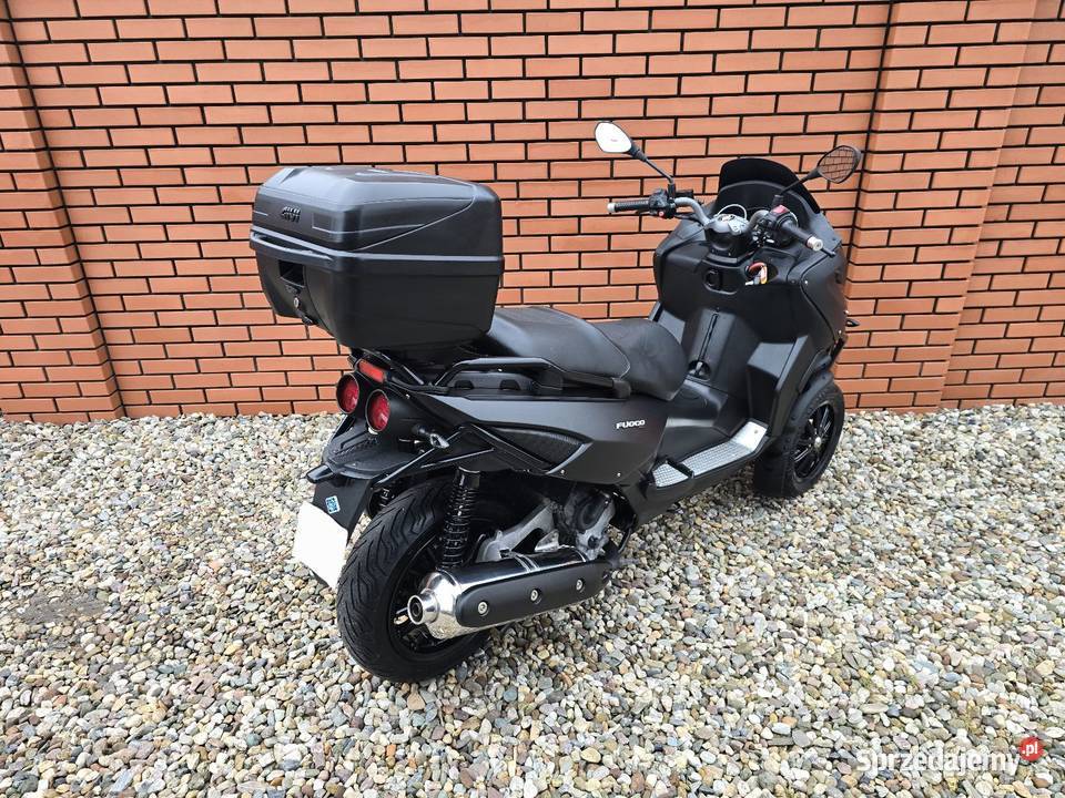 Gilera Fuoco 500 Gwarancja piaggio mp3 Peugeot czarny wielkopolskie Jarocin